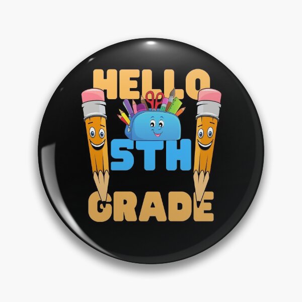 Item preview, Hello Fifth Grade designed and sold by Keep Smiling.