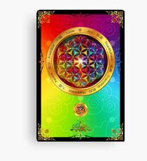 The Flower of Life Canvas Print