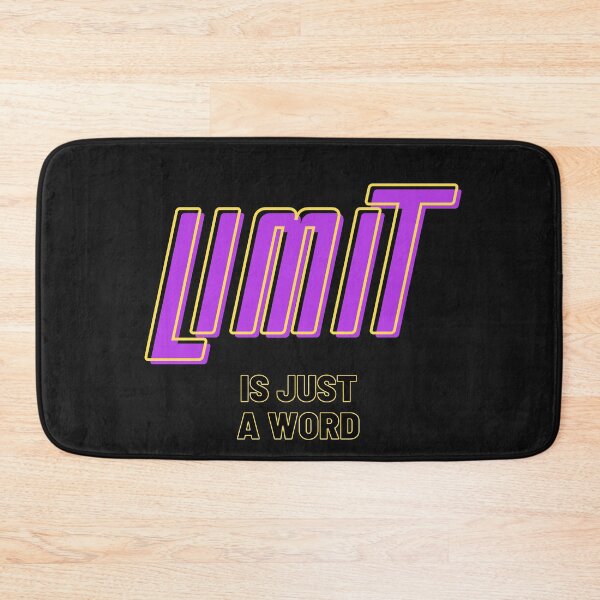 Item preview, Limit is just a word designed and sold by MikeMeineArts.