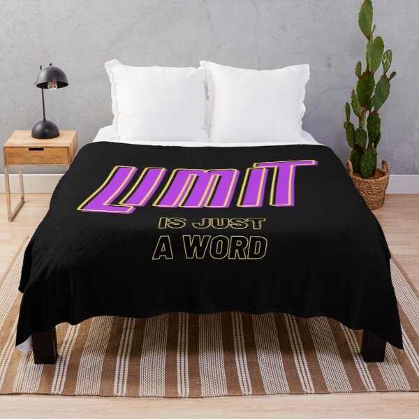 Item preview, Limit is just a word designed and sold by MikeMeineArts.