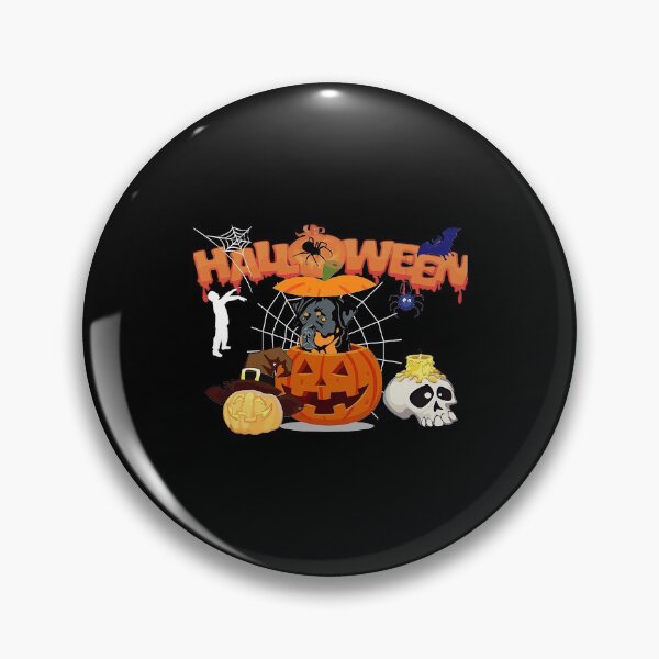 Item preview, Rottweiler Dog Pumpkin Witch Zombie Halloween Costume designed and sold by RebeccaCBurton.