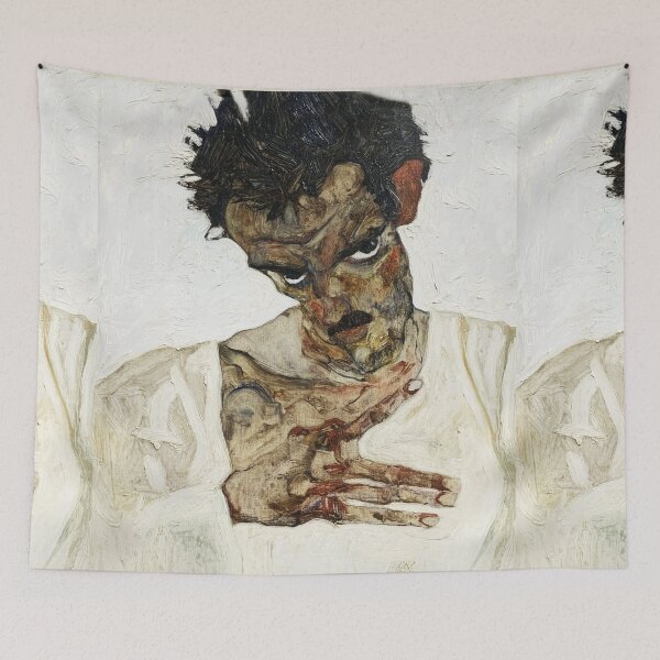 Item preview, Portrait by Egon Schiele designed and sold by Vintage Designs +.