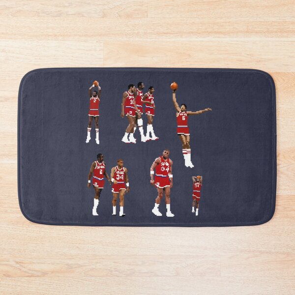 Item preview, Philly Sticker Pack (Moses Malone, Julius Erving, Maurice Cheeks, Charles Barkley) Qiangy designed and sold by qiangdade.