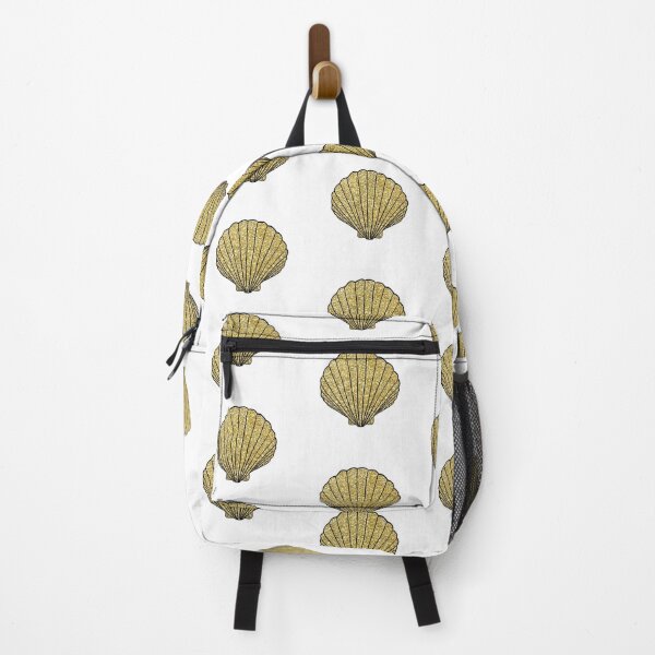 Item preview, Gold glitter seashells pattern | Seashells | Shell lover | Gifts for her designed and sold by Lindsay Marie Patterns.