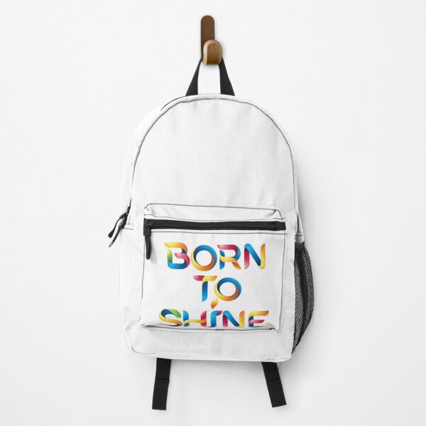 Item preview, Born to shine  colourful typography designed and sold by hansamanmilan.