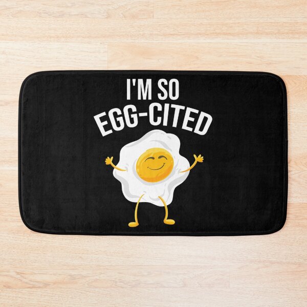 Item preview, Funny Egg Gift For Kids Women Cool Egg-Cited Eggs Food Lover  designed and sold by GerdaShop.