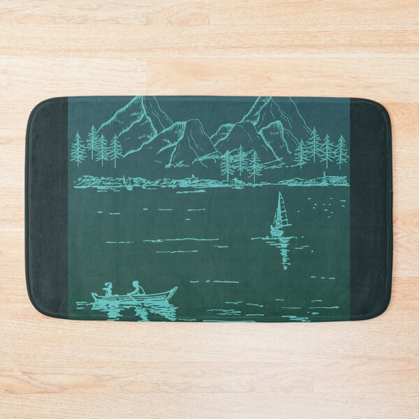 Item preview, Nature Mountains Forest Lakes designed and sold by AlinaOz.