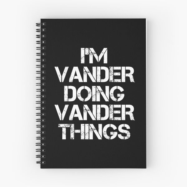 Item preview, Vander Name T Shirt - I'm Vander Doing Vander Things Name Gift Item Tee designed and sold by emorestste.