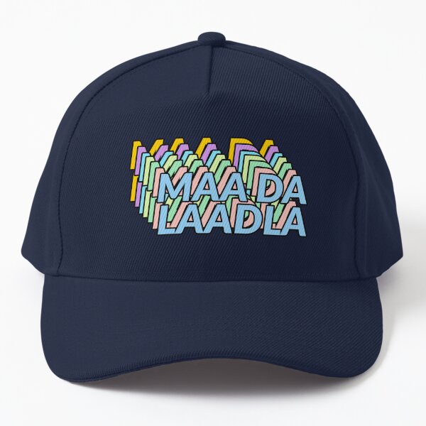 Maa Da Laadla | Funny Bollywood Quote Baseball Cap