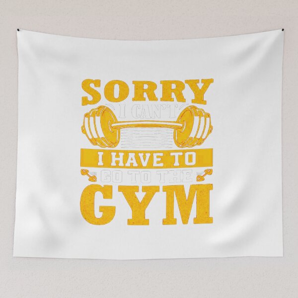 Item preview, Sorry I have to go to the gym designed and sold by Amna-and-co.