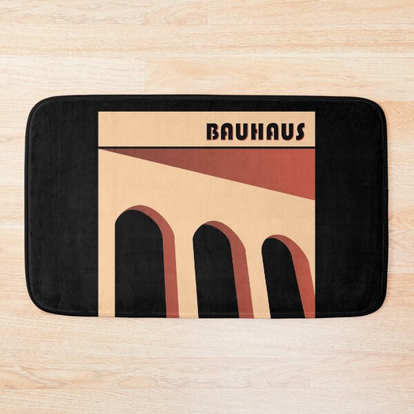 Item preview, Bauhaus - Retro / Art Deco architecture discipline from Berlin, Germany - Available in posters, etc - Brown Beige designed and sold by crazycollective.