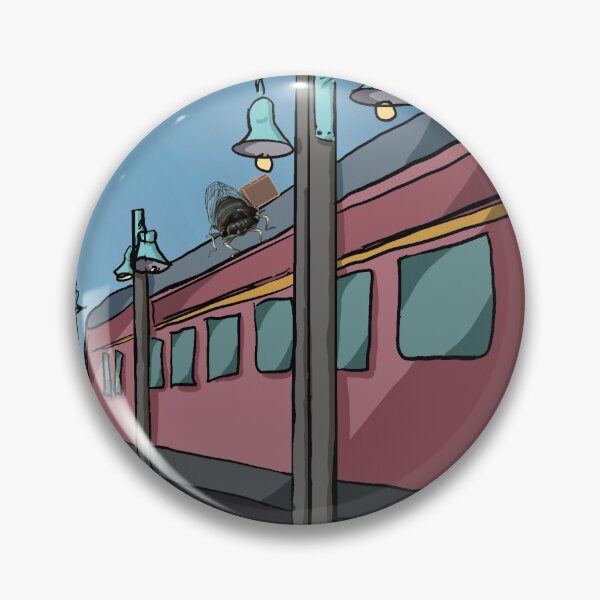 Item preview, Dae riding a train designed and sold by DaetheCicada.