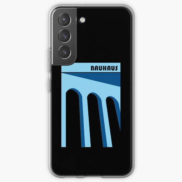 Bauhaus - Retro / Art Deco architecture discipline from Berlin, Germany - Available in posters, etc - Blue Light Samsung Galaxy Soft Case
