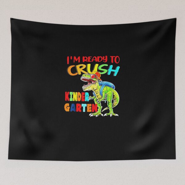 Item preview, Im Ready To Crush Kindergarten TRex Dinosaur Back to School designed and sold by NORMANSIMONS.