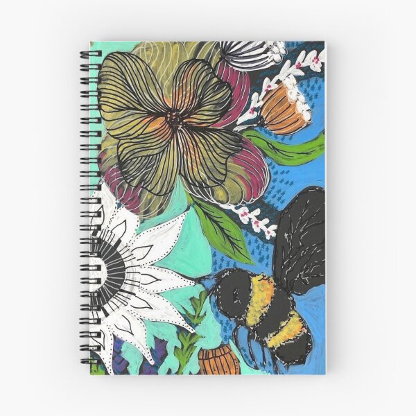 Item preview, Hovering on the scent of lavender | Acrylic on Card designed and sold by Misfit-Prints.