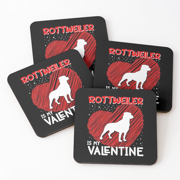 Item preview, Rottweiler Is My Valentine Day designed and sold by RebeccaCBurton.