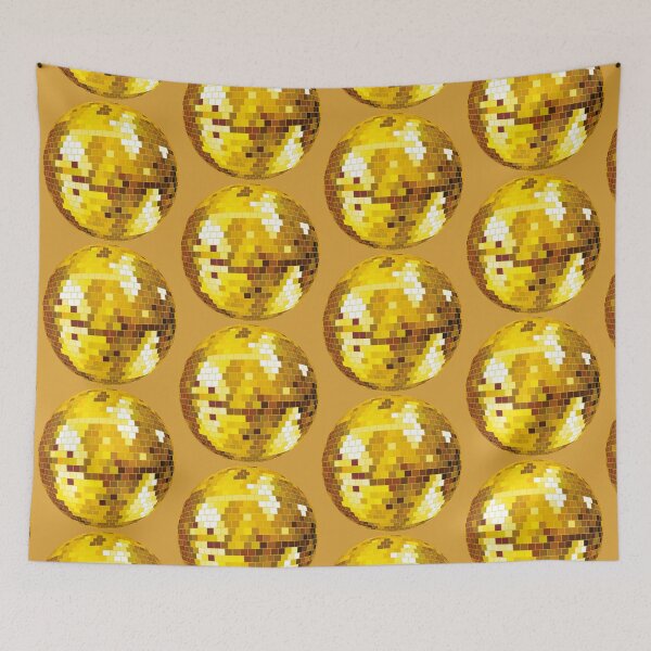 Item preview, Gold disco ball designed and sold by Stratoguayota.