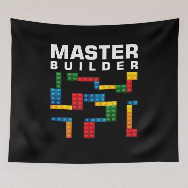 Item preview,  Cool Master Builder Funny Building Blocks Gift designed and sold by Thelmasa.