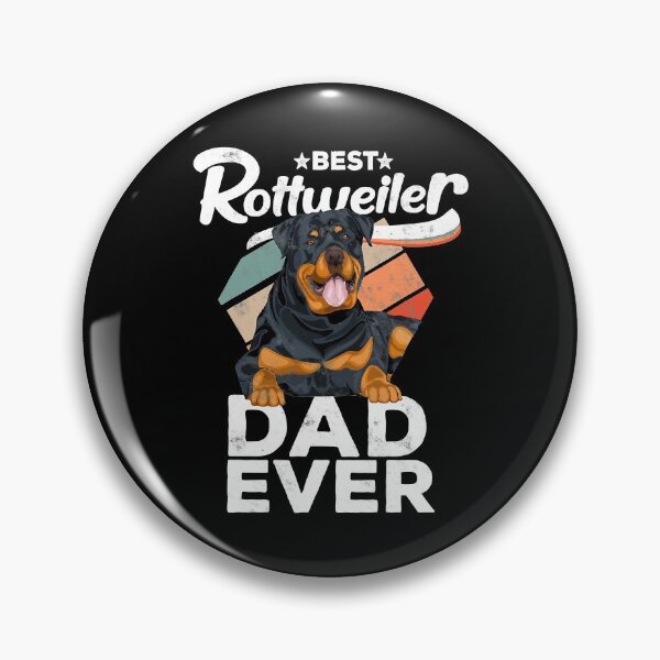 Item preview, Rottweiler Love Best Rottweiler Dad Ever designed and sold by RebeccaCBurton.