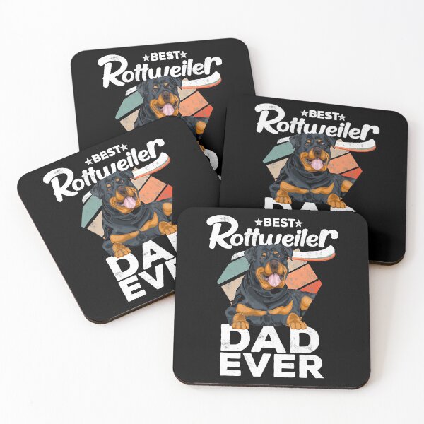 Item preview, Rottweiler Love Best Rottweiler Dad Ever designed and sold by RebeccaCBurton.