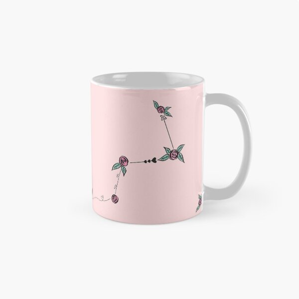 Item preview, Cassiopeia Constellation Roses and Hearts Doodle designed and sold by EndlessDoodles.