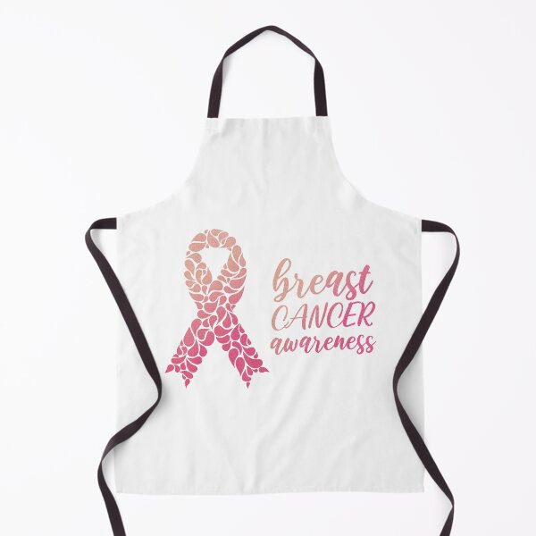Item preview, Breast cancer pink ribbon awareness with rose gold glitter designed and sold by Katine-Art.