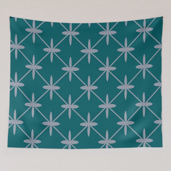 Item preview, Blue and White Checkered Textile designed and sold by vinit53.