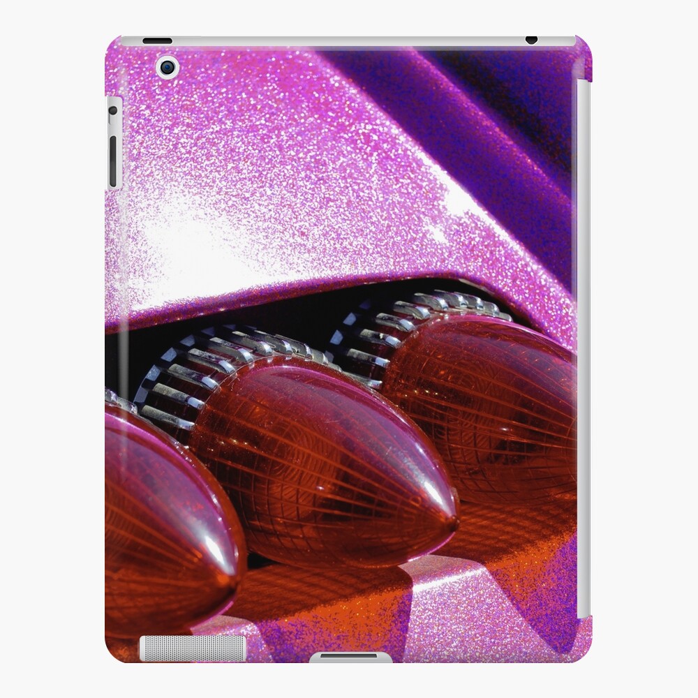 Bullet tail lights and purple metal flake iPad Case & Skin