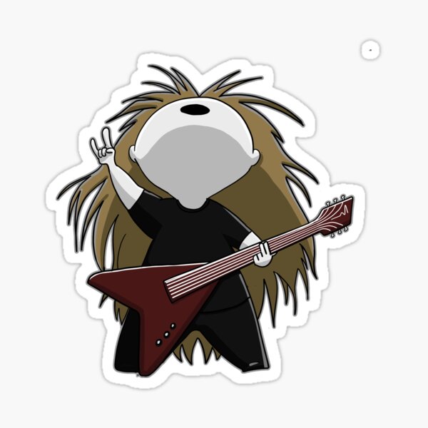 Item preview, Heavy Metal Rock Playing Guitar - Heavy Metal designed and sold by ChummyChubby.