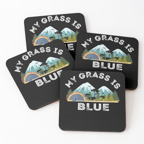 Item preview, Womens My Grass Is Blue Banjo Fan Bluegrass Acoustic Music V-Neck  designed and sold by RogerGift.