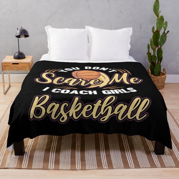 Item preview, You don`t scare me I coach Girls - Basketball Player Hooping  designed and sold by EuphemiaShop.