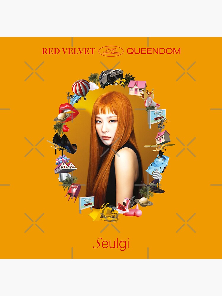 Red Velvet Russian Roulette (3rd Mini Album) Official Photocard Irene,Seulgi