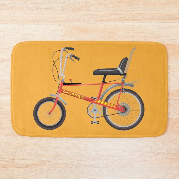 Item preview, Red Retro Chopper designed and sold by threeblackdots.