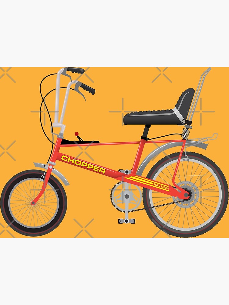 Red discount raleigh chopper