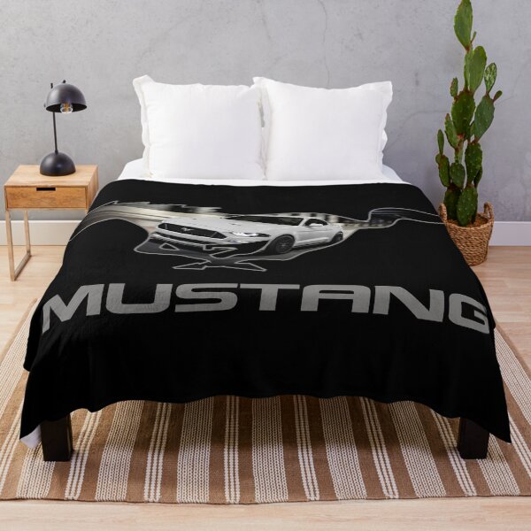 Item preview, Ford Mustang GT Logo Emblem Design (White on Black) designed and sold by TheCartist.