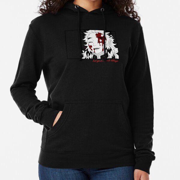 Rengoku Set Your Heart Ablaze Lightweight Hoodie