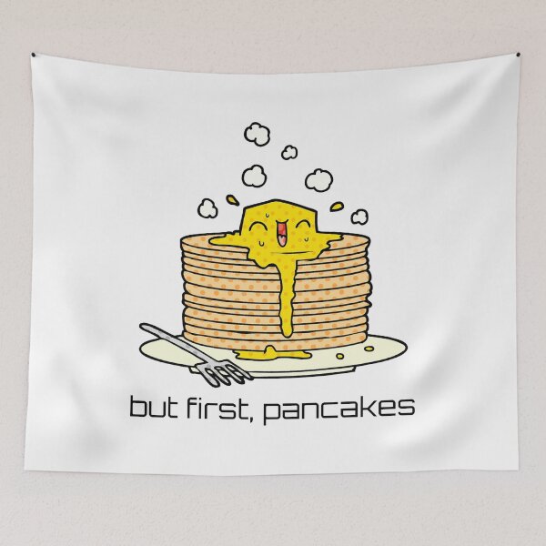 Item preview, But First, Pancakes designed and sold by Martini-Four.