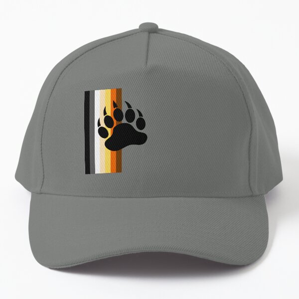 Gay Bear Flag Claw Vertical Baseball Cap