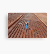 Brush Work Canvas Print