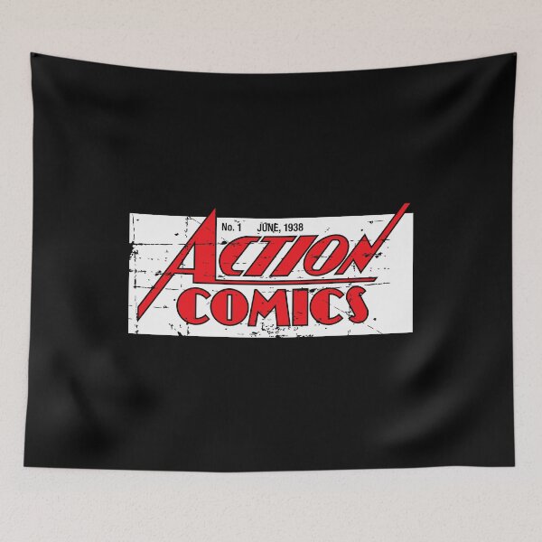 Item preview, ACTION COMICS MASTHEAD distressed designed and sold by w1ckerman.
