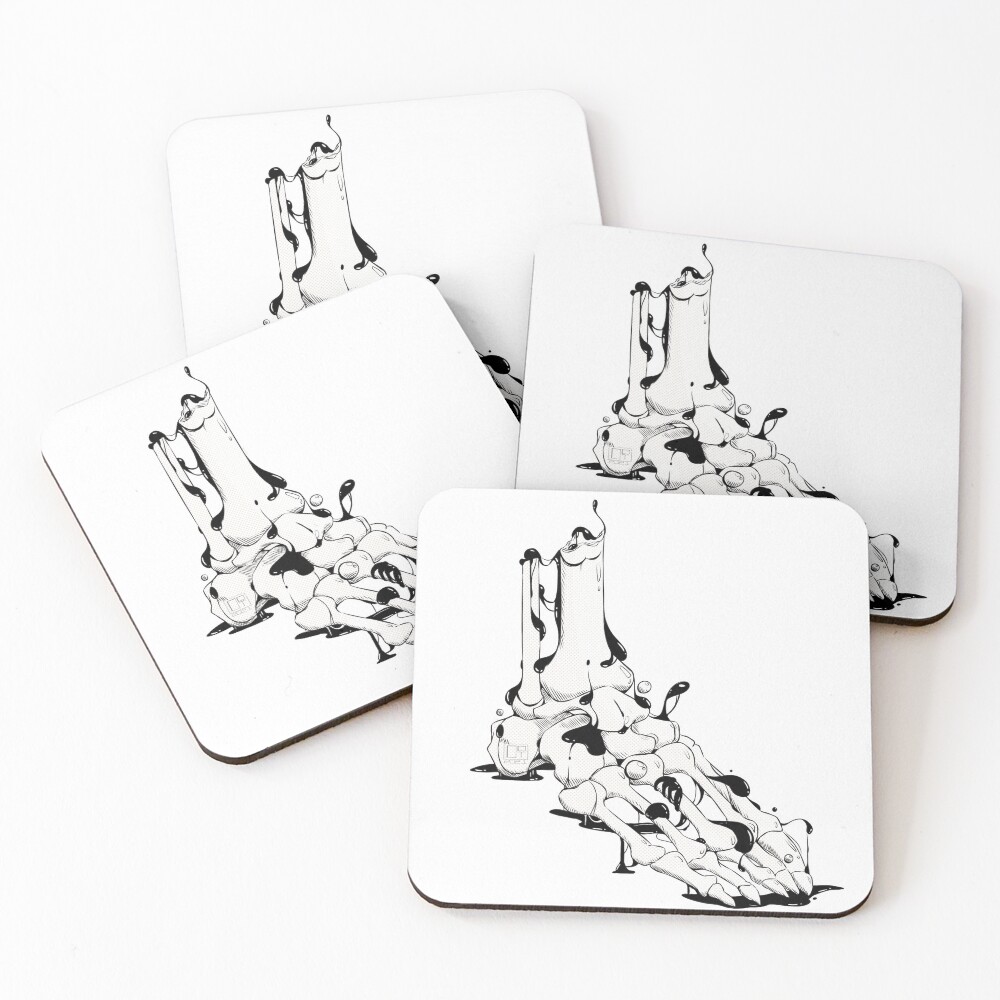 Item preview, Coasters (Set of 4) designed and sold by DrawOneThree.