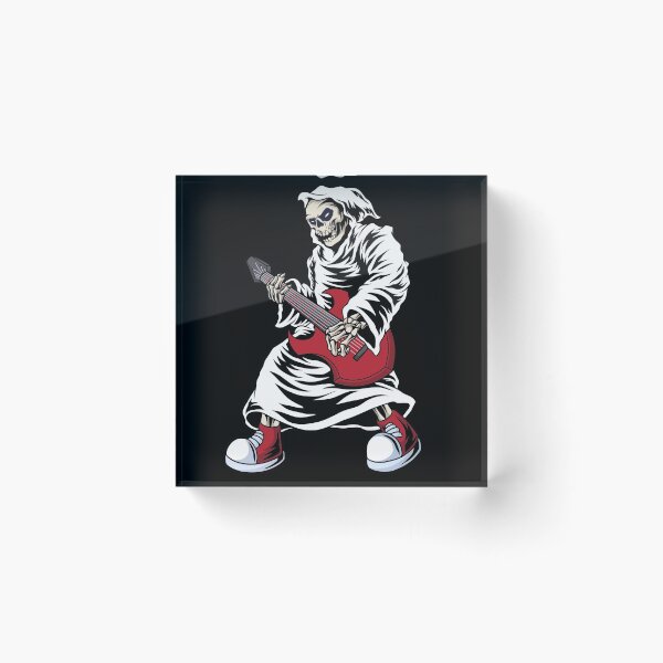 Item preview, skeleton playing guitar electric Acoustic designed and sold by Thelmasa.