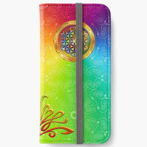 The Flower of Life iPhone Wallet