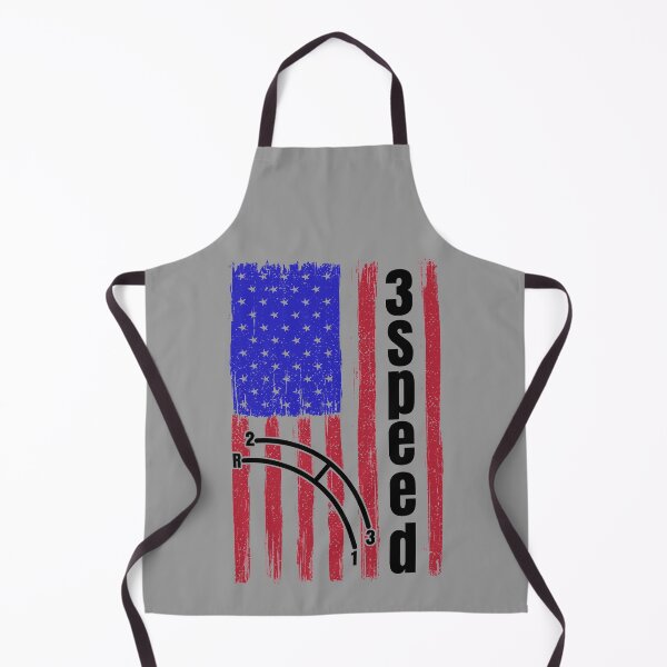 Item preview, Funny Manual Column Shift Three Speed Transmission 3 pedals American Flag designed and sold by CharJens.