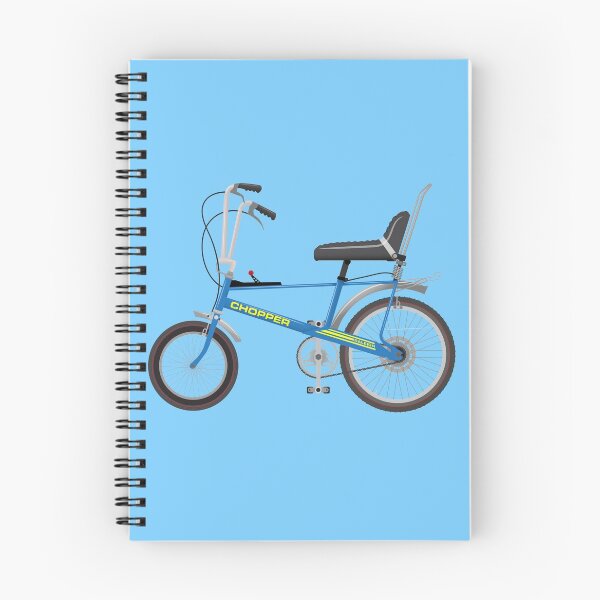 Item preview, Blue Retro Chopper designed and sold by threeblackdots.