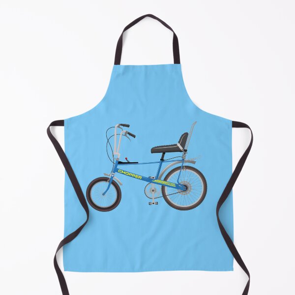 Item preview, Blue Retro Chopper designed and sold by threeblackdots.