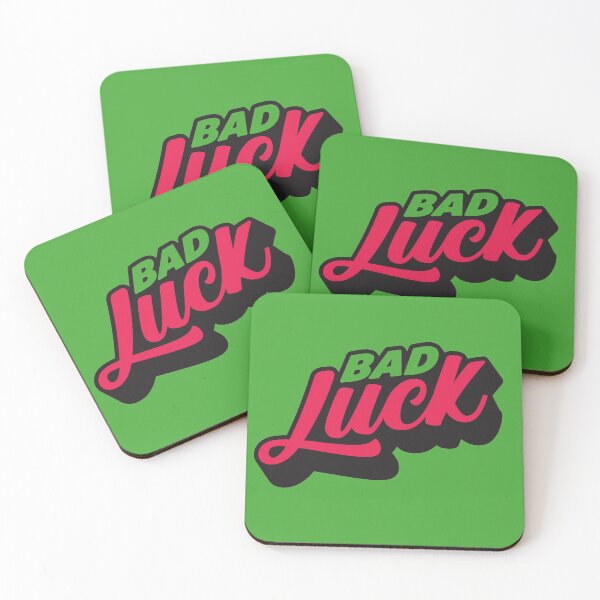 Item preview, Bad luck slogan  designed and sold by gurvindersohi3.