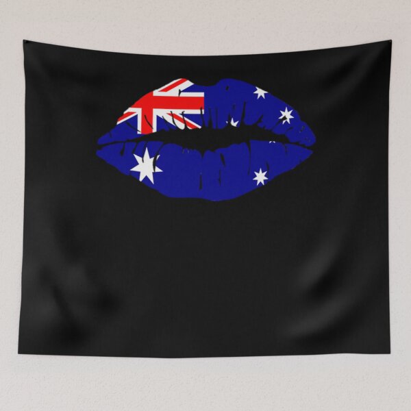 Item preview, Australia Flag Kiss World Champions gift idea designed and sold by shirtshue.