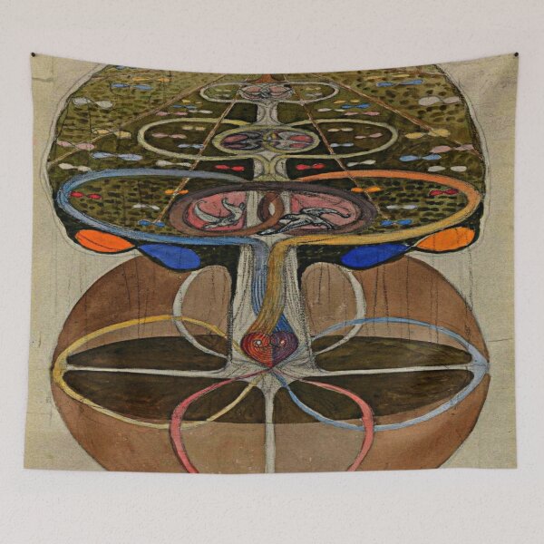Item preview, Hilma af Klint -Tree of Knowledge, No. 02. (1913 designed and sold by Vivanne-art.