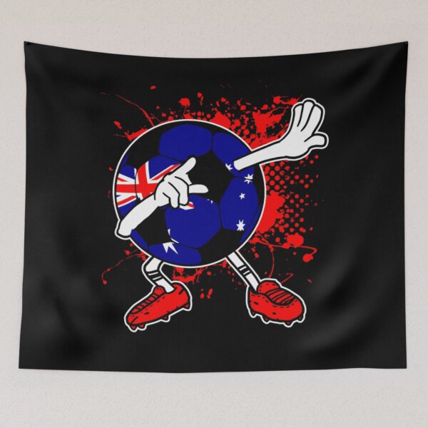 Item preview, Australia dabbing football designed and sold by shirtshue.
